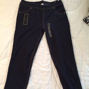 Dark blue Capri/Ankle Jeggings size S